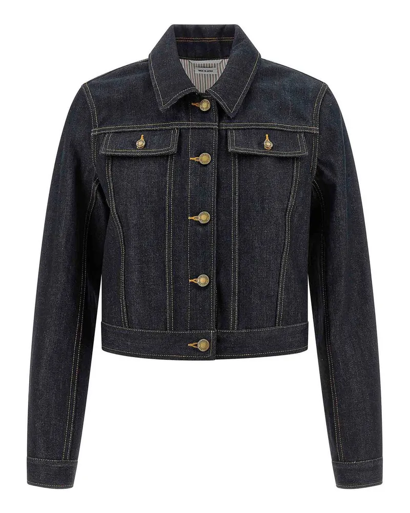 Thom Browne Jeansjacke - Blau Blau