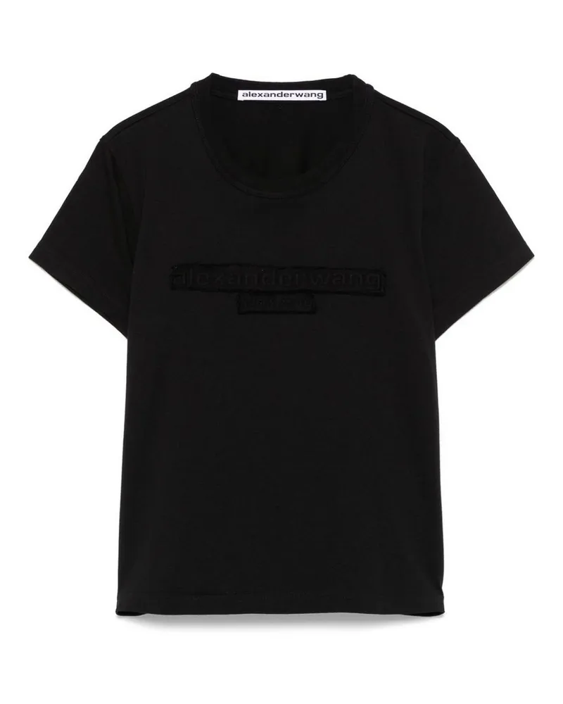 Alexander Wang Rundhalspullover - Schwarz Schwarz