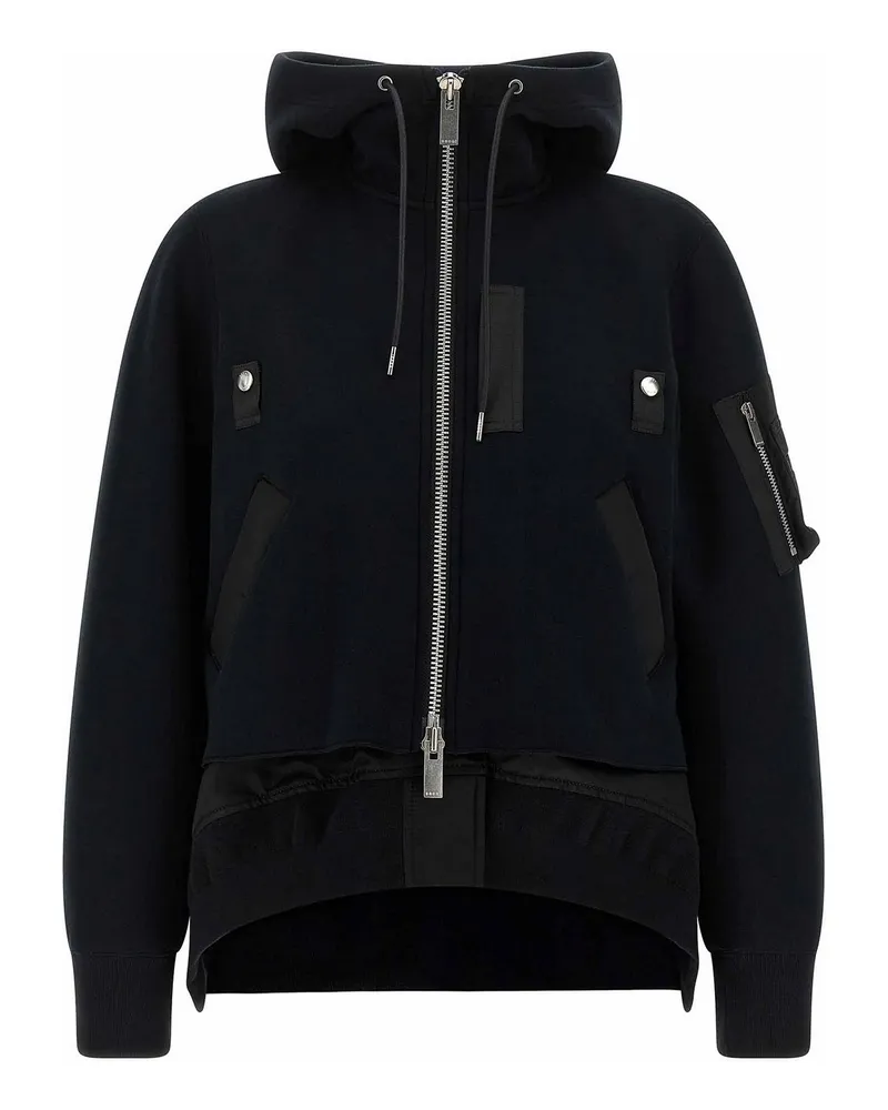 Sacai Sweatshirt - Schwarz Schwarz