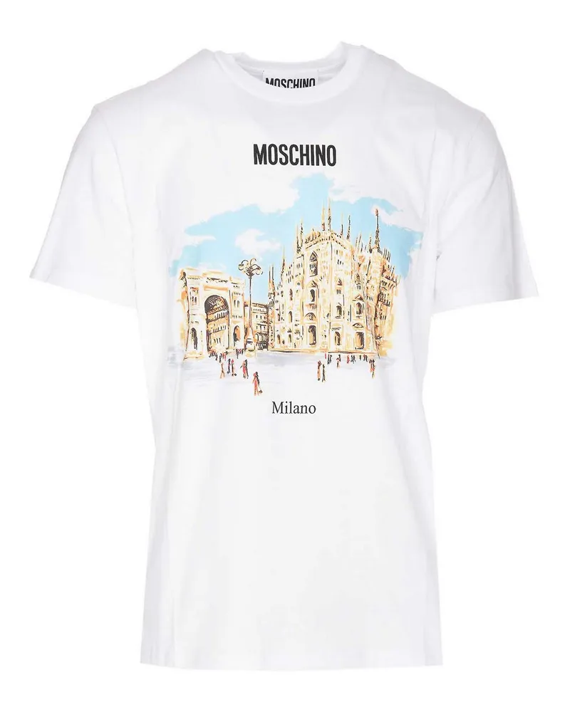 Moschino T-Shirt - Weiß Weiß