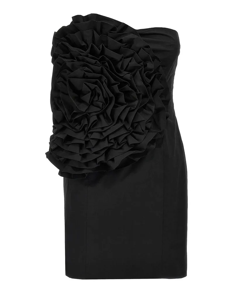 ROTATE Birger Christensen Kurzes Kleid - Schwarz Schwarz