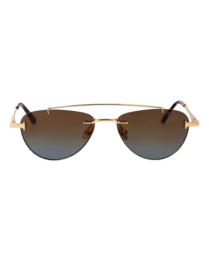 Tom Ford Sonnenbrille - Gold Gold