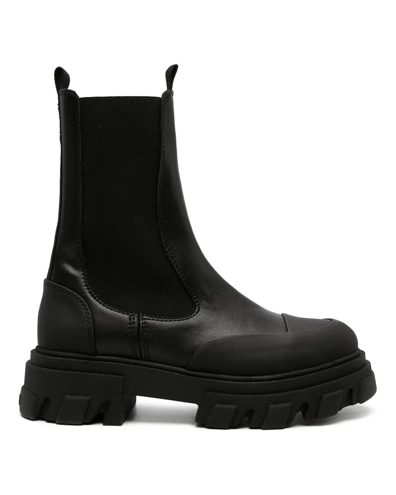 Ganni Stiefel - Schwarz Schwarz