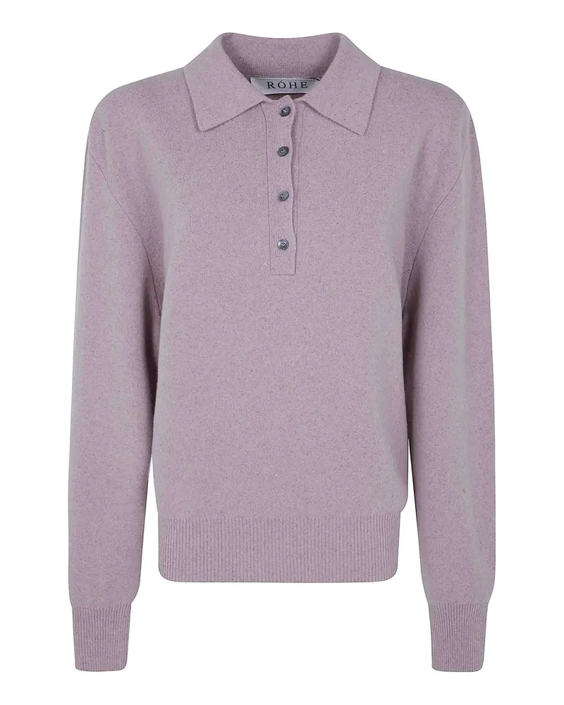 Róhe Poloshirt - Rosa Rosa