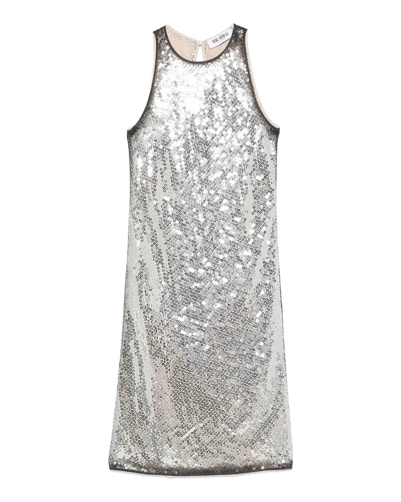 ATTICO Kurzes Kleid - Silber Silber