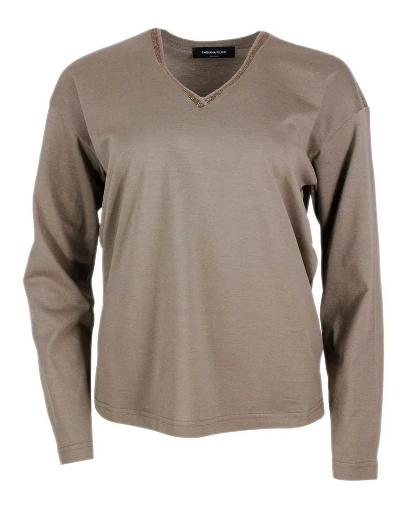 Fabiana Filippi T-Shirt - Braun Braun