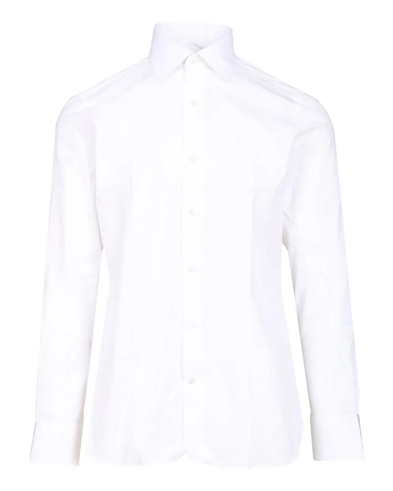 Ermenegildo Zegna Hemd - Weiß Weiß