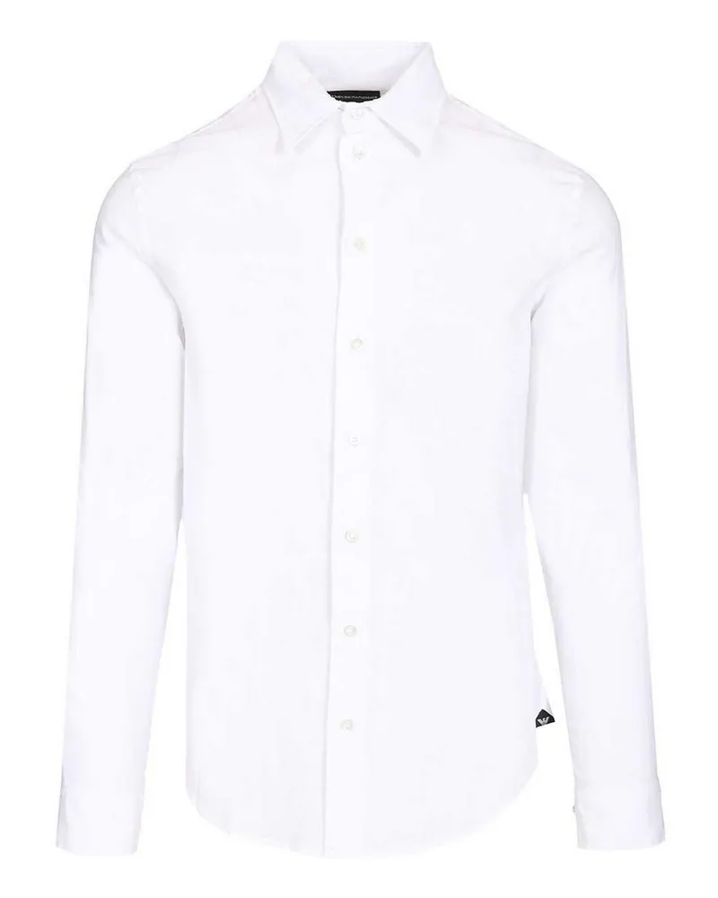 Emporio Armani Hemd - Weiß Weiß
