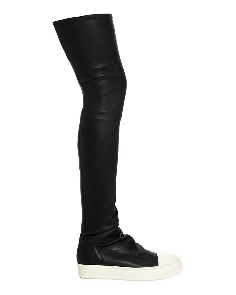 Rick Owens Stiefel - Weiß Weiß