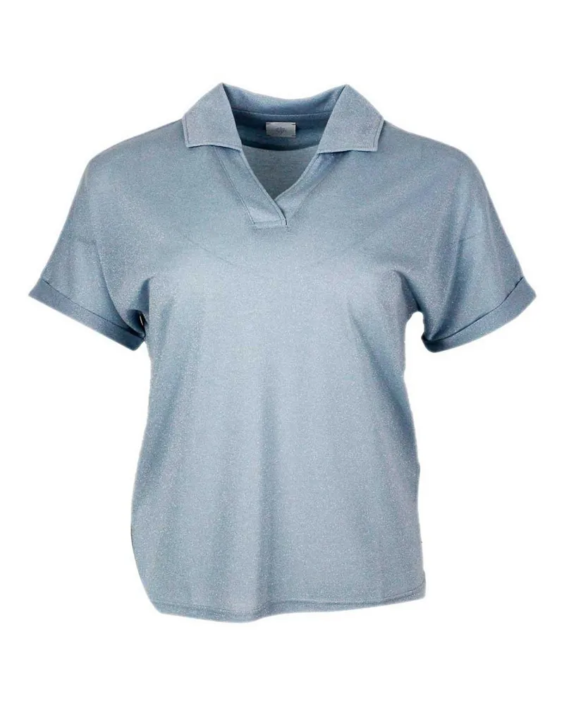 Eleventy Poloshirt - Hellblau Hellblau