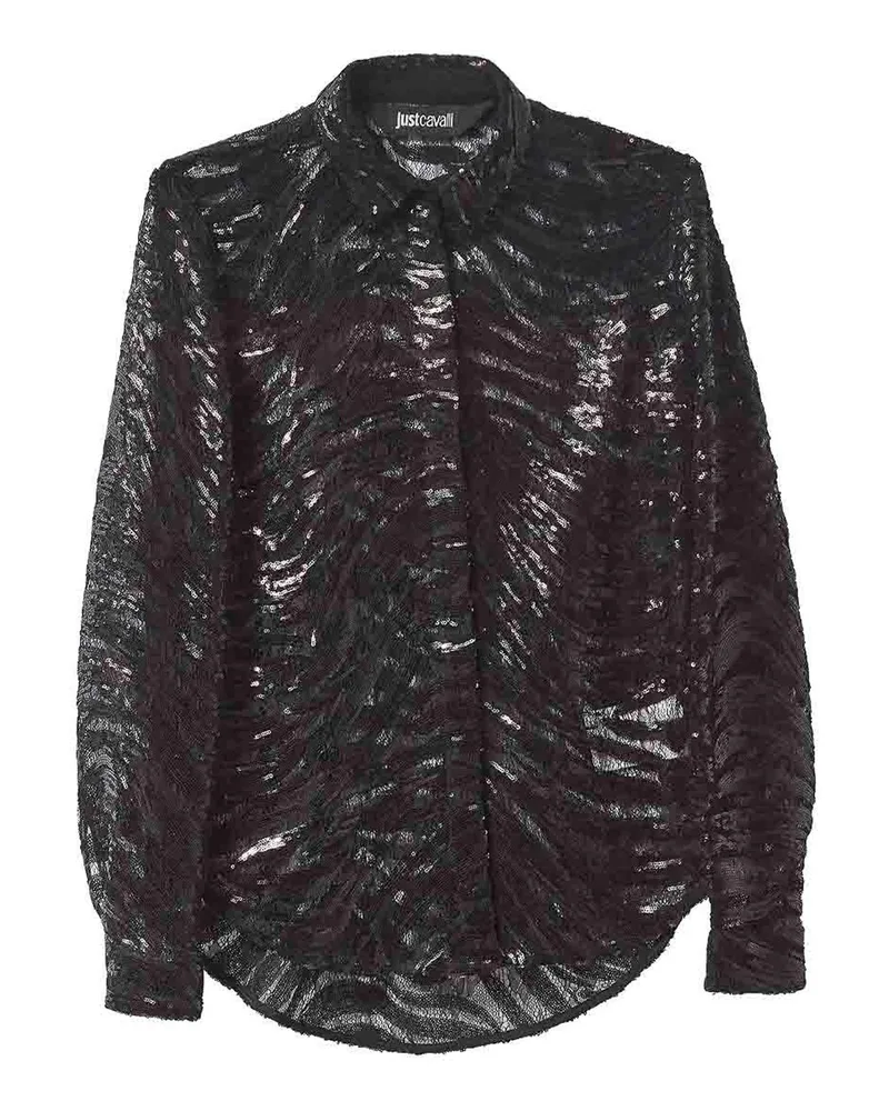 Just Cavalli Hemd - Schwarz Schwarz