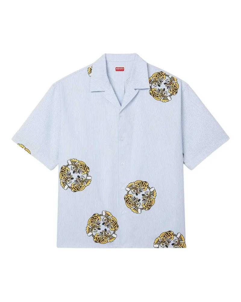 Kenzo Hemd - Blau Blau