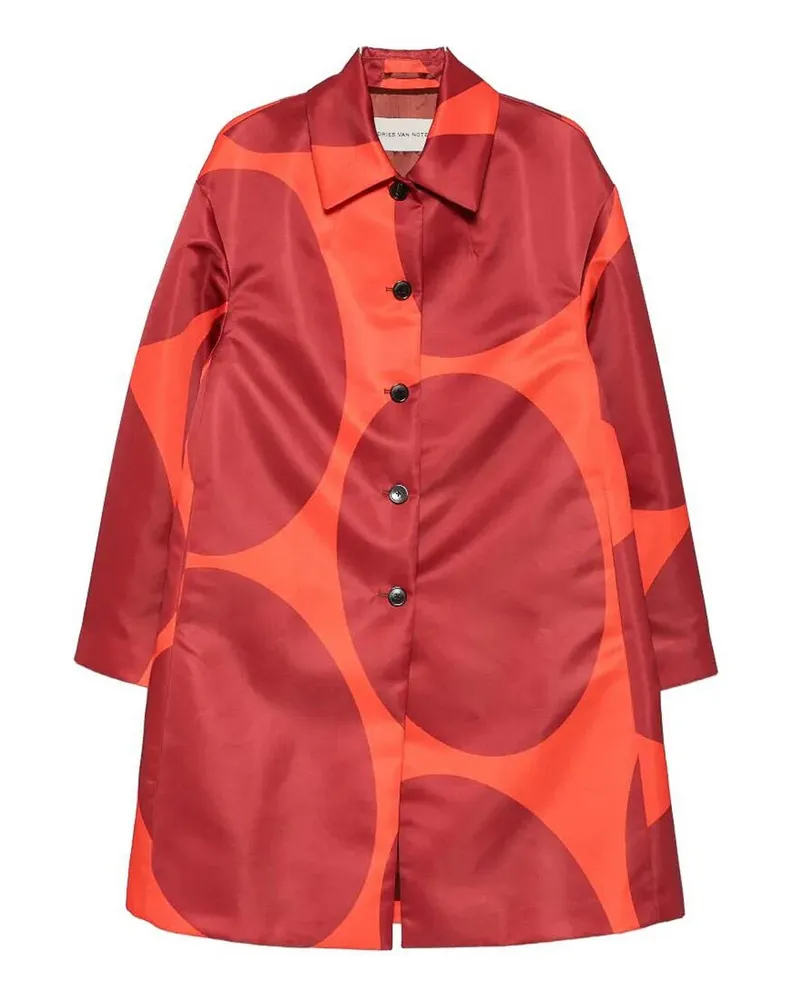 Dries van Noten Knielanges Kleid - Weiß Weiß