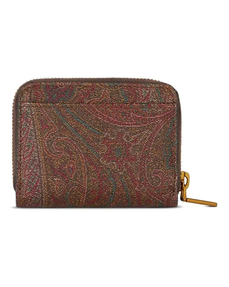 Etro Portemonnaie - Braun Braun