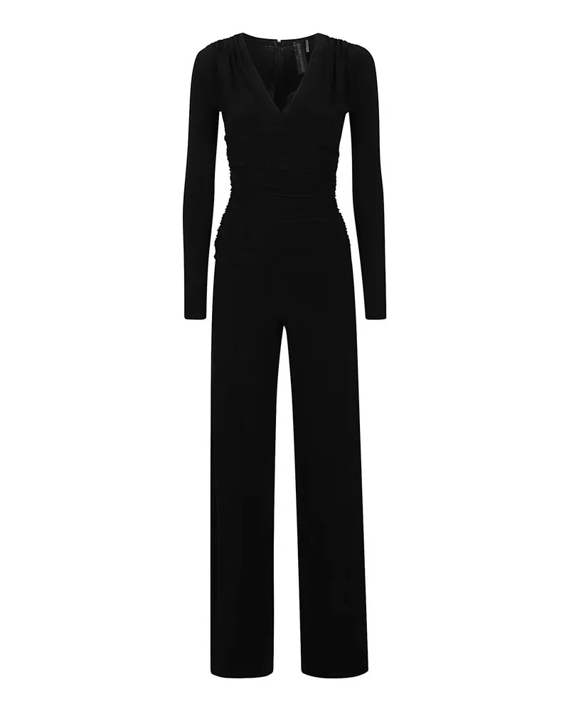 Norma Kamali Jumpsuit - Schwarz Schwarz