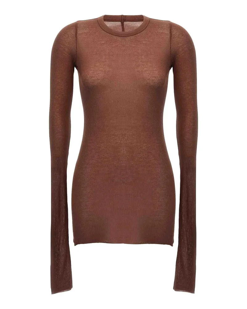 Rick Owens T-Shirt - Nude Nude