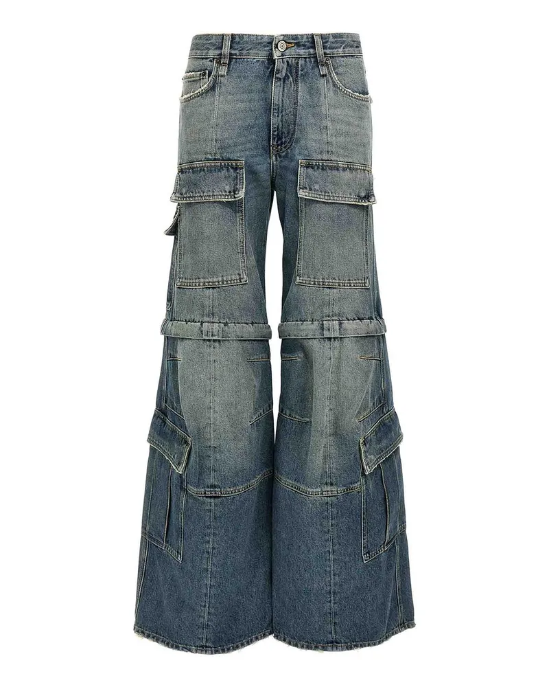 Balenciaga Bootcut Jeans - Blau Blau