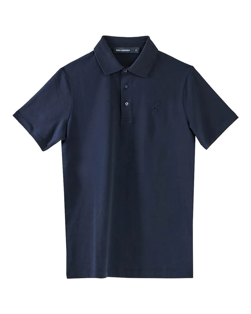 Karl Lagerfeld Poloshirt - Blau Blau
