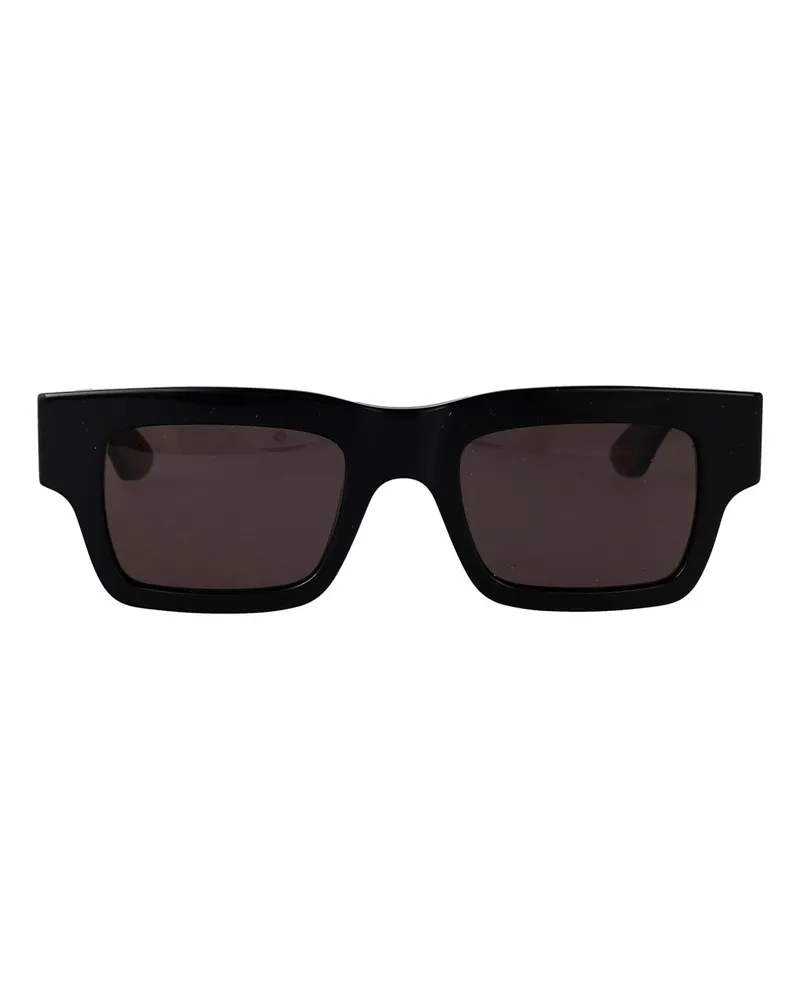 Alexander McQueen Sonnenbrille - Schwarz Schwarz