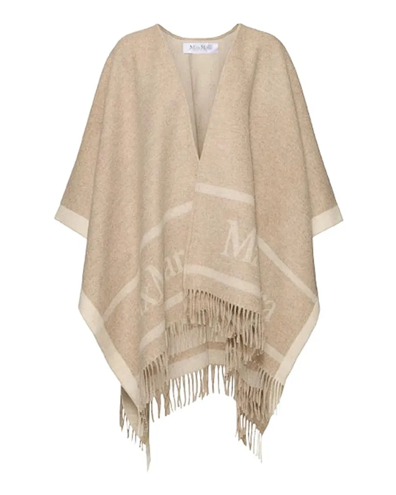 Max Mara Cape - Hellbraun Hellbraun
