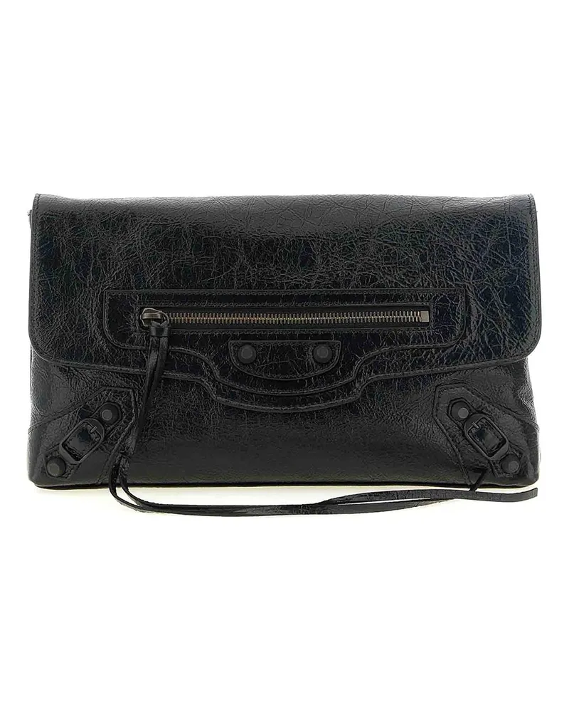 Balenciaga Clutch - Schwarz Schwarz