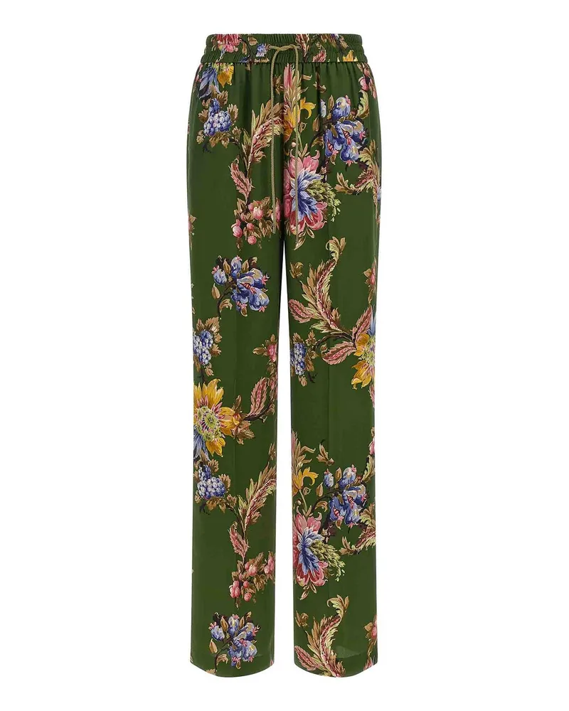 Etro Casual Hose - Grün Grün