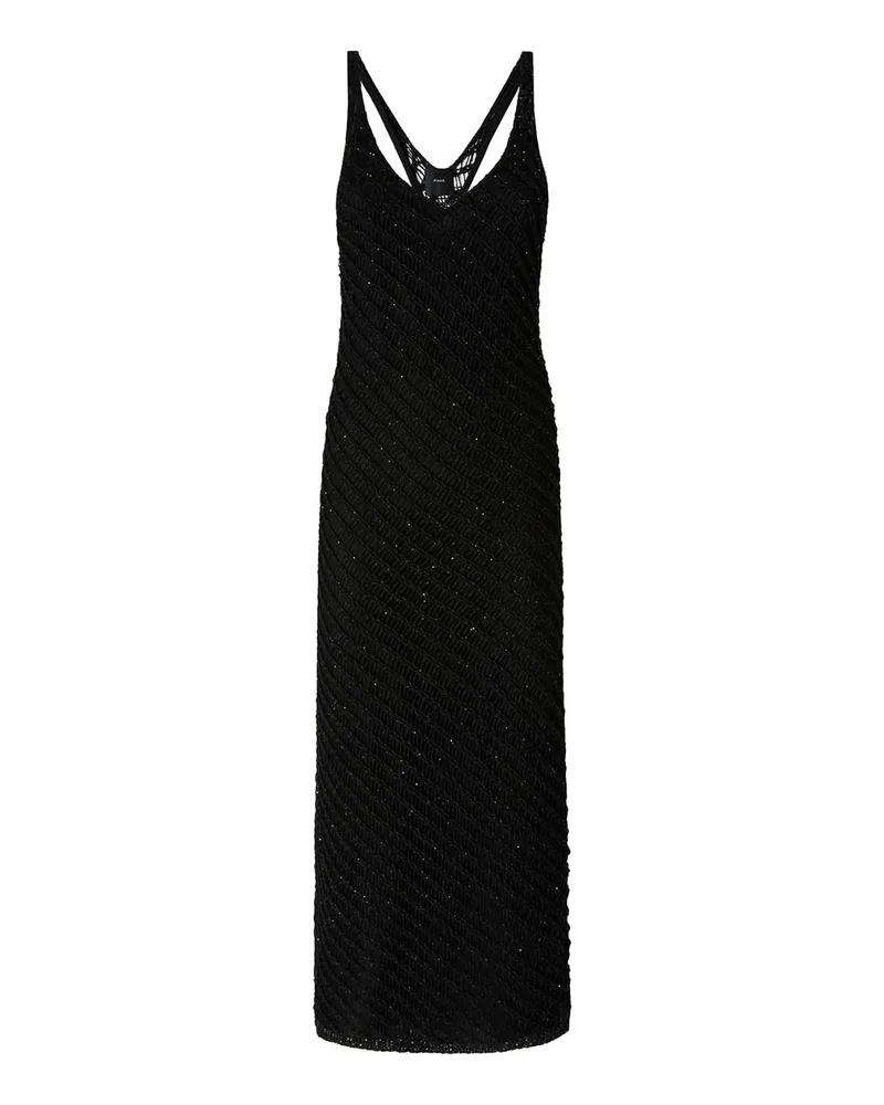 Pinko Maxikleid - Schwarz Schwarz