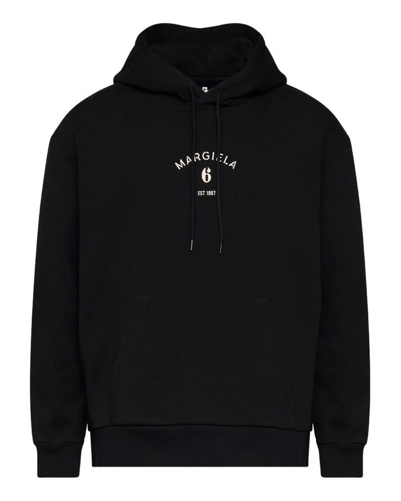 Maison Margiela Rundhalspullover - Schwarz Schwarz