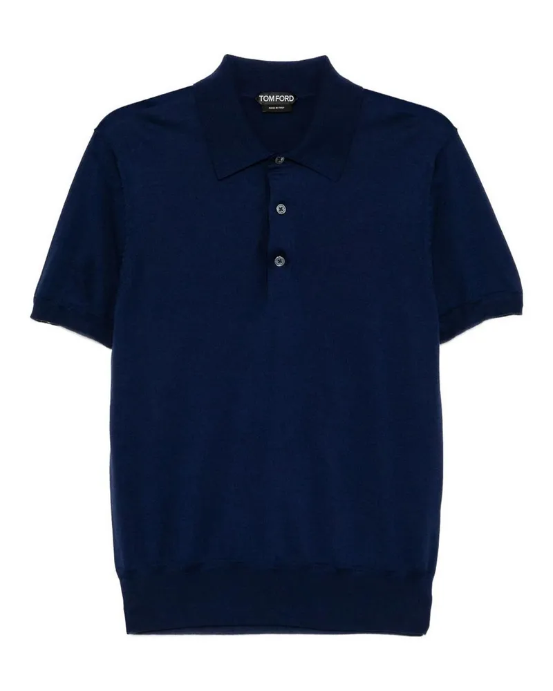 Tom Ford Poloshirt - Blau Blau