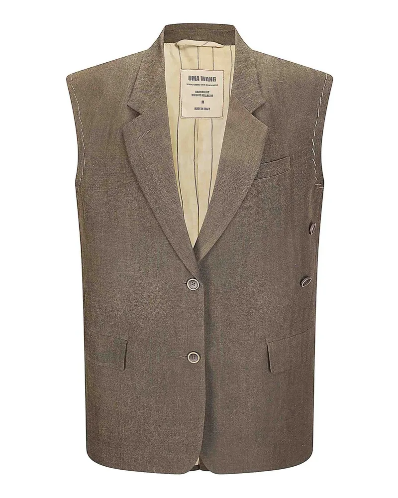 Uma Wang Casualjacke - Dunkelbraun Dunkelbraun