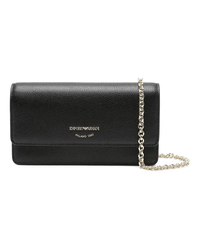 Emporio Armani Clutch - Schwarz Schwarz