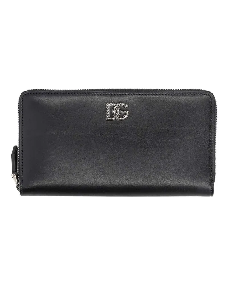 Dolce & Gabbana Portemonnaie - Schwarz Schwarz