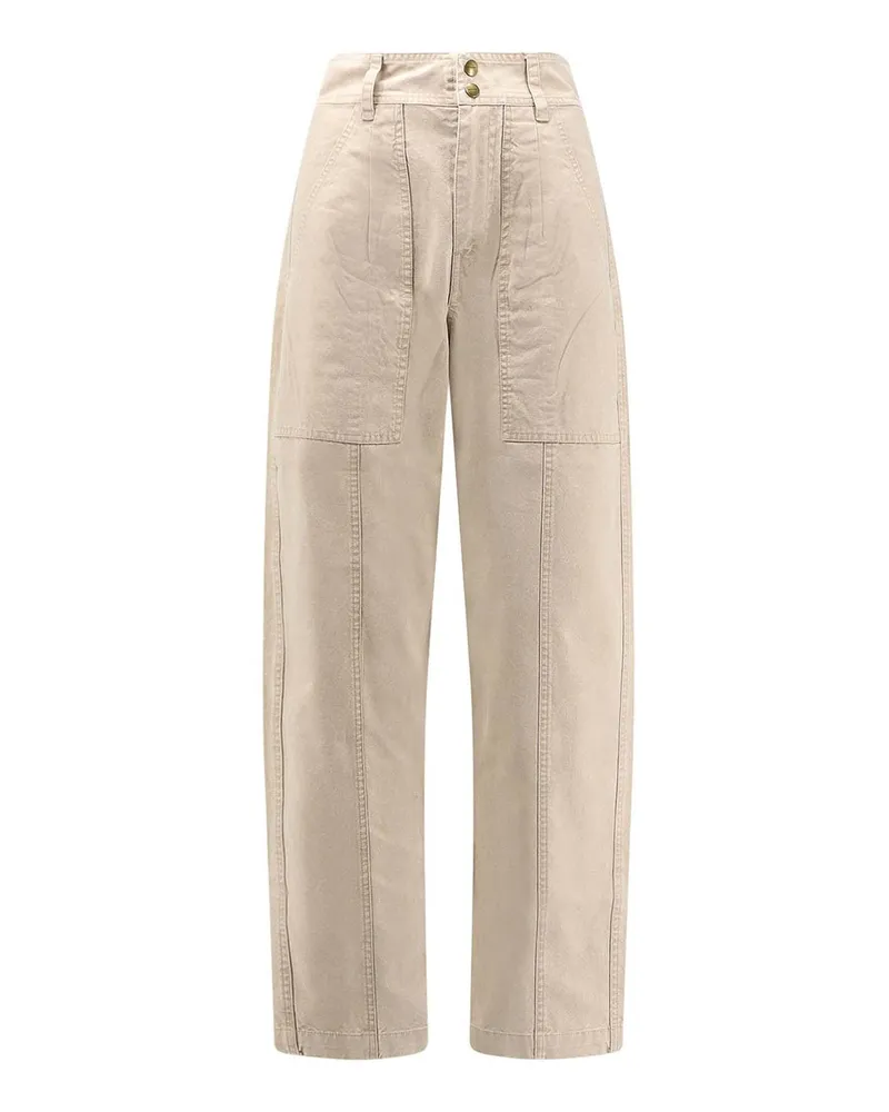 Étoile Isabel Marant Straight Leg Jeans - Beige Beige