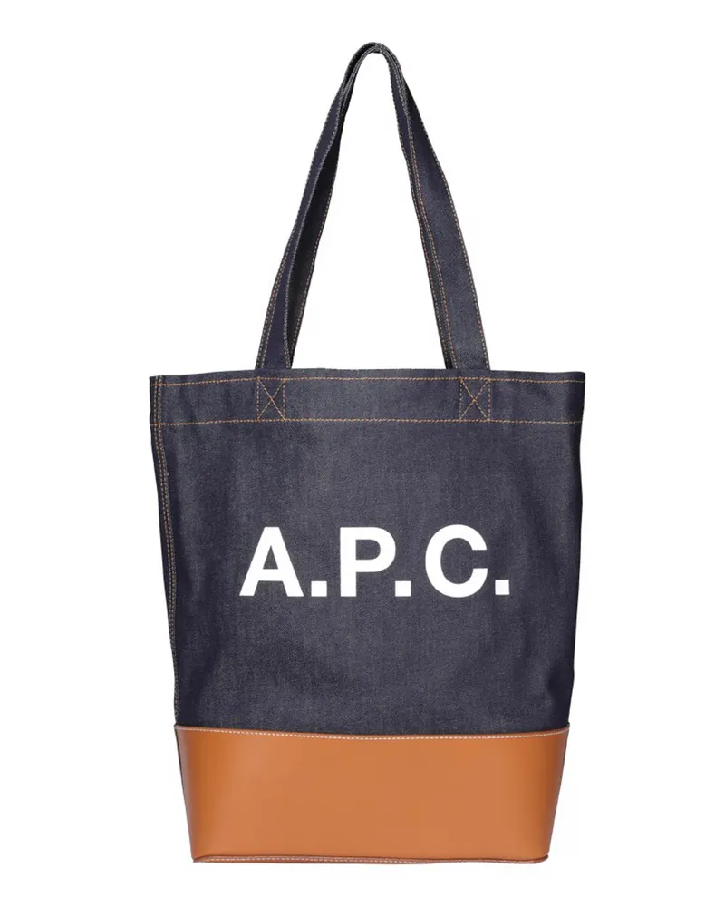 A.P.C. A. P.C. Shopper - Dunkles Jeansblau Dunkles