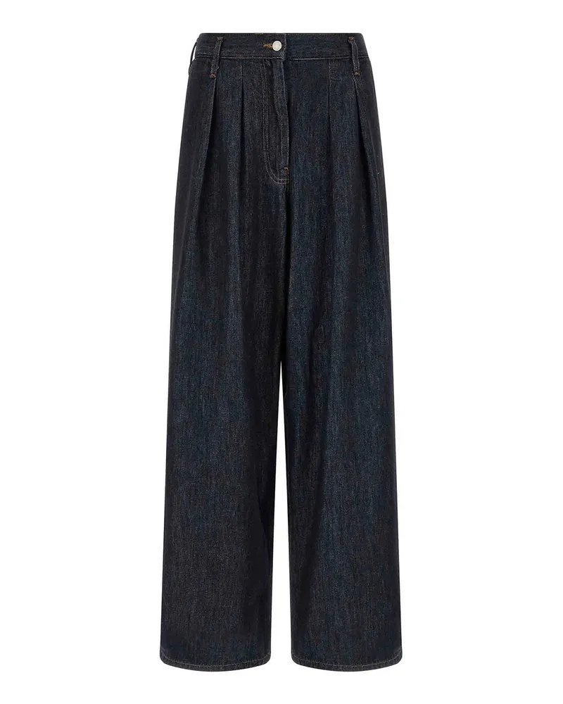 Dries van Noten Straight Leg Jeans - Blau Blau