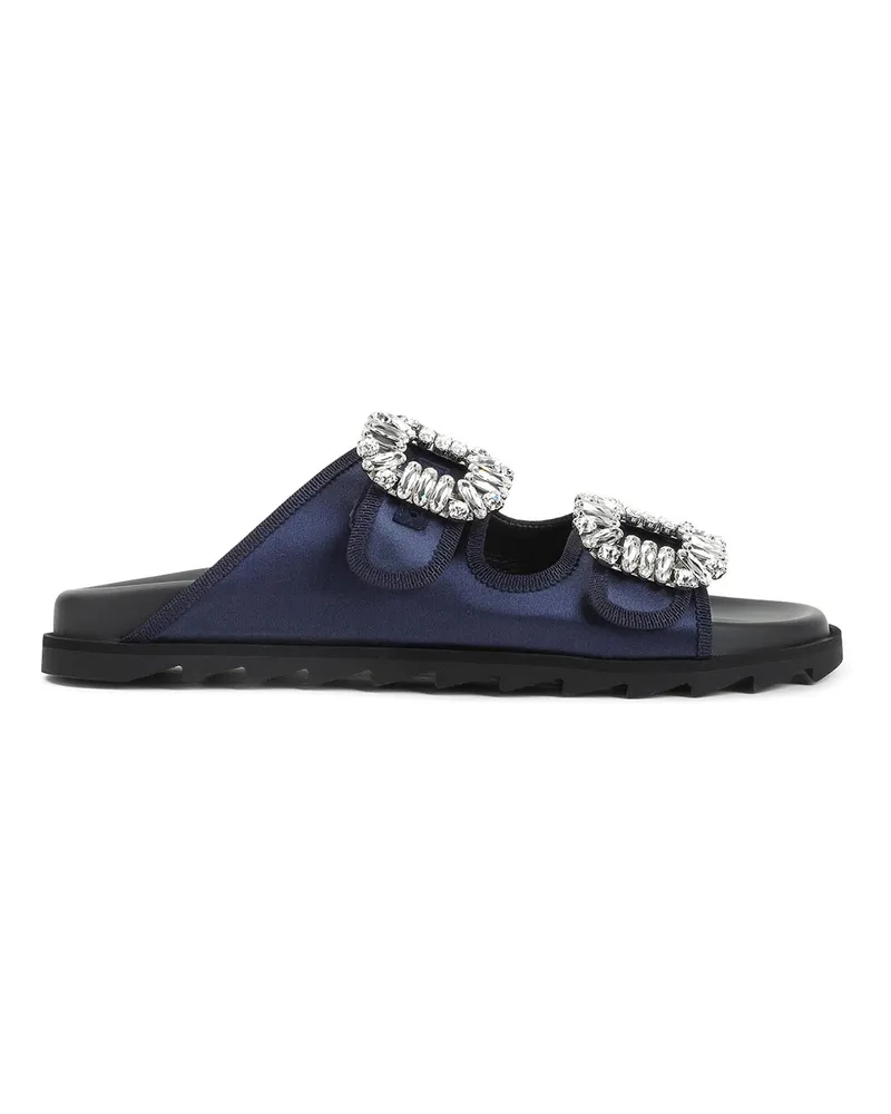 Roger Vivier Mules - Jeansblau Jeansblau