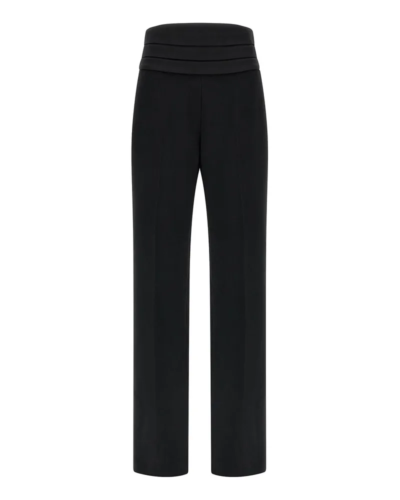 Ermanno Scervino Casual Hose - Schwarz Schwarz