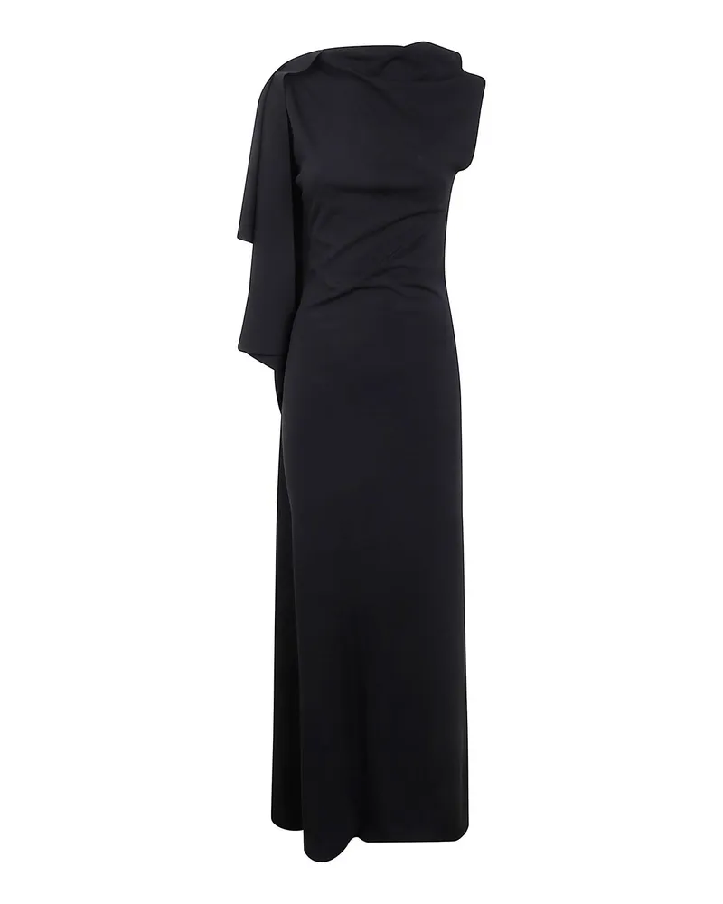 SPORTMAX Maxikleid - Schwarz Schwarz