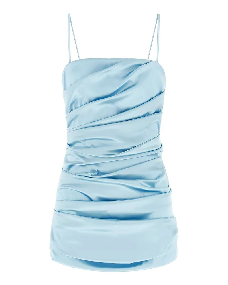 Dolce & Gabbana Knielanges Kleid - Hellblau Hellblau