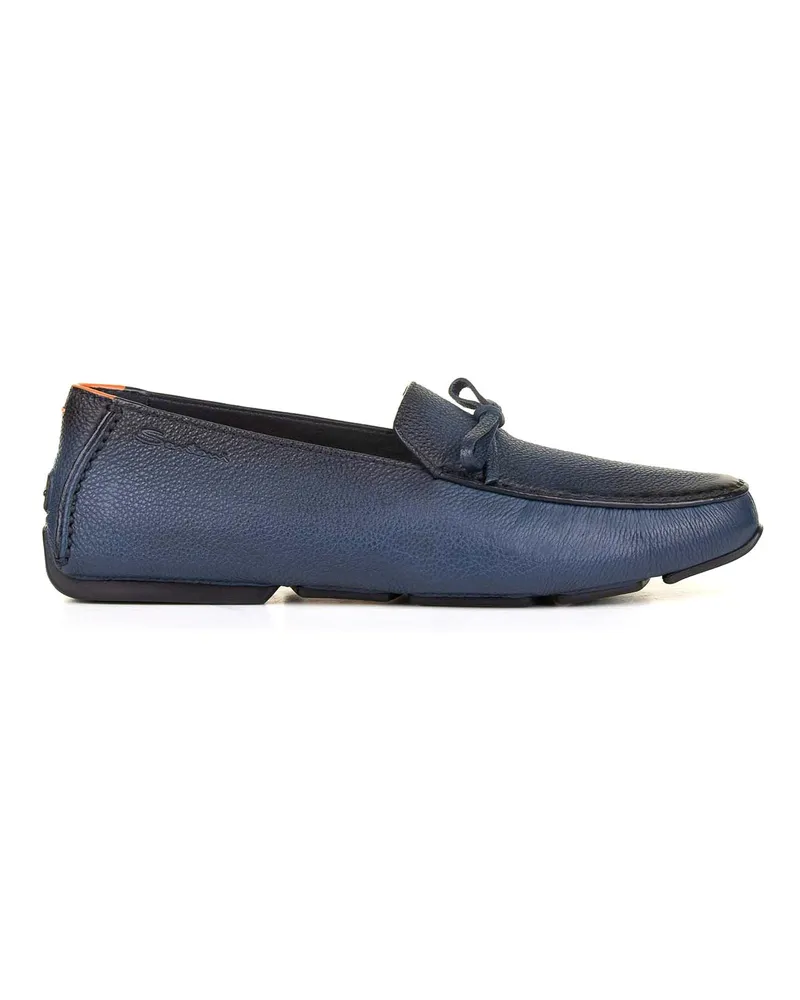 Santoni Mokassins - Blau Blau