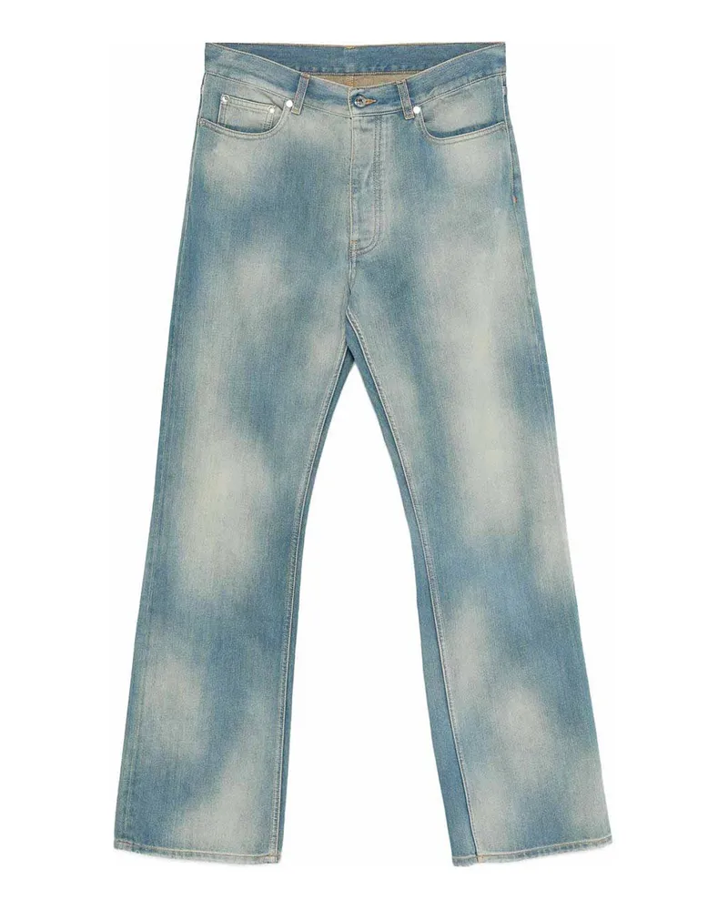 OFF-WHITE Straight Leg Jeans - Blau Blau