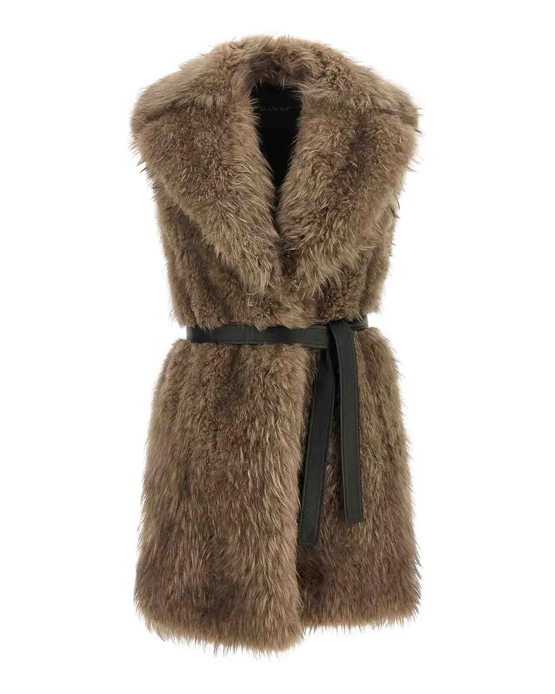 BLANCHA Weste - Beige Beige