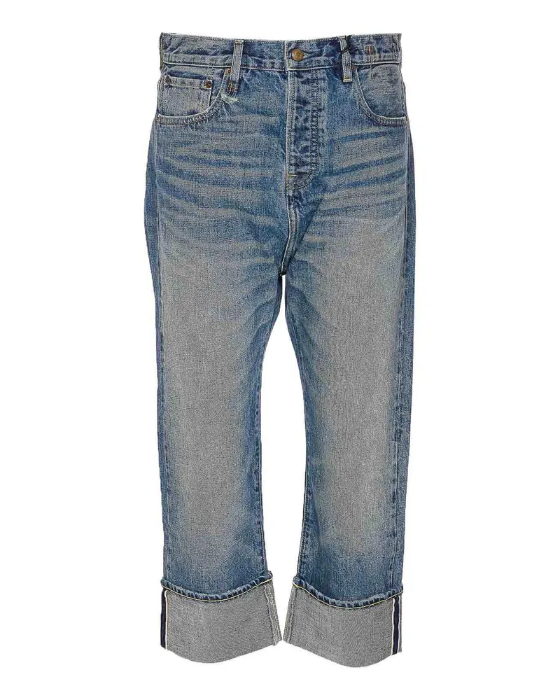 R13 Bootcut Jeans - Blau Blau