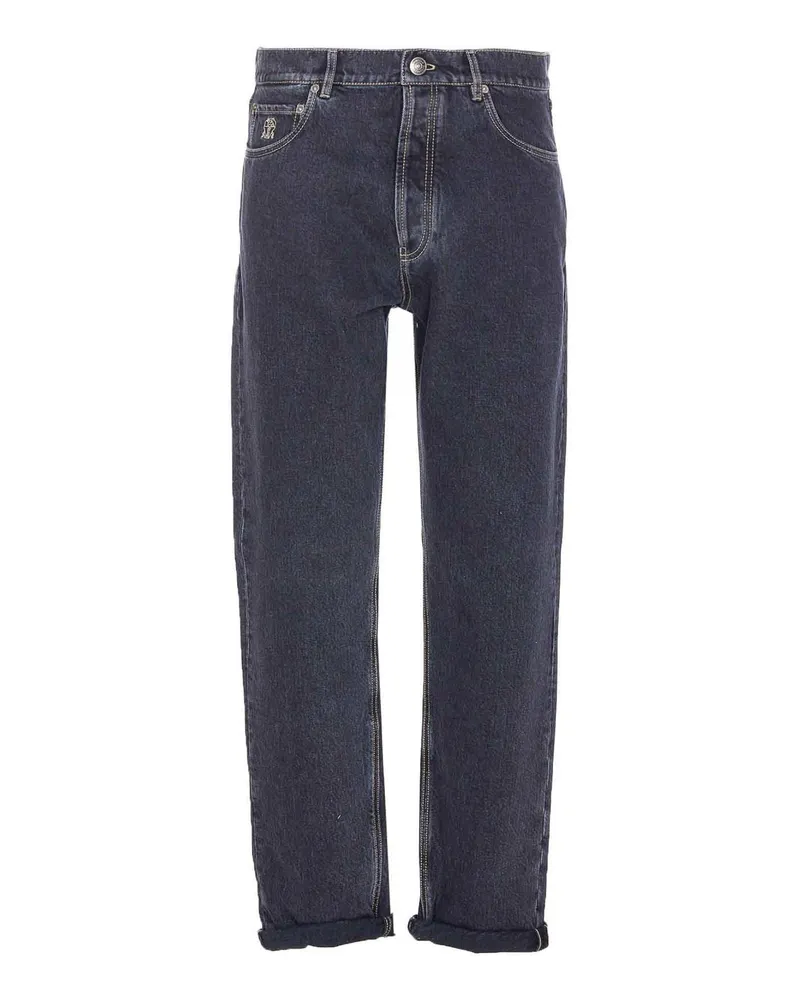 Brunello Cucinelli Bootcut Jeans - Blau Blau