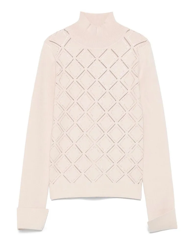 Blumarine Rollkragenpullover - Beige Beige