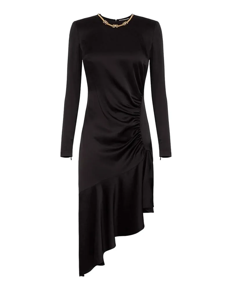 Elisabetta Franchi Knielanges Kleid - Schwarz Schwarz