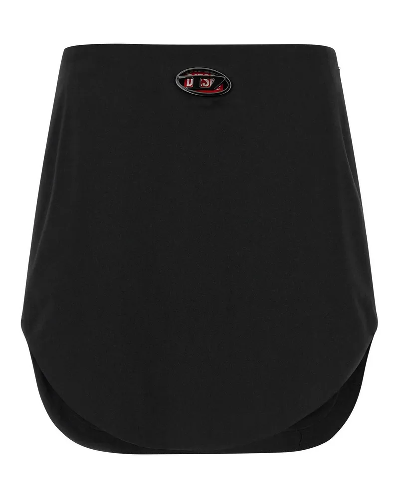 Diesel Minirock - Schwarz Schwarz