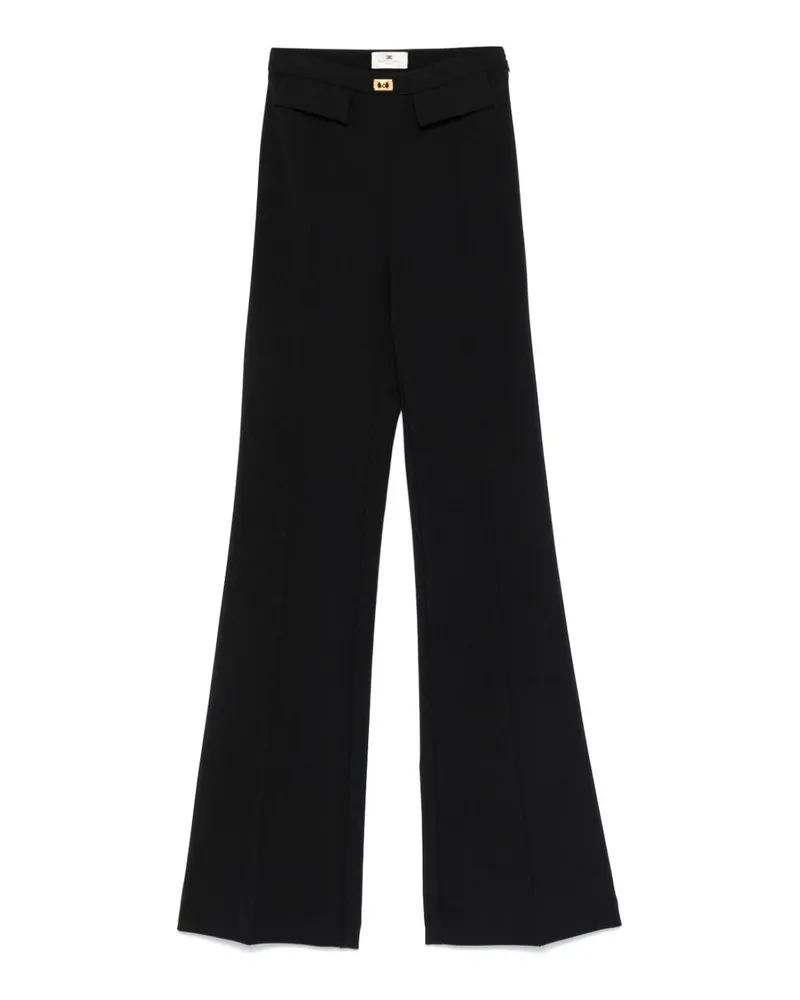 Elisabetta Franchi Schwarze Hose Schwarz