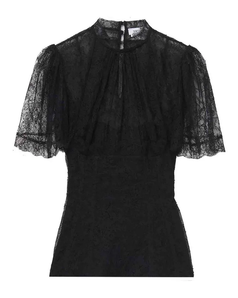 Alexander McQueen Top - Schwarz Schwarz
