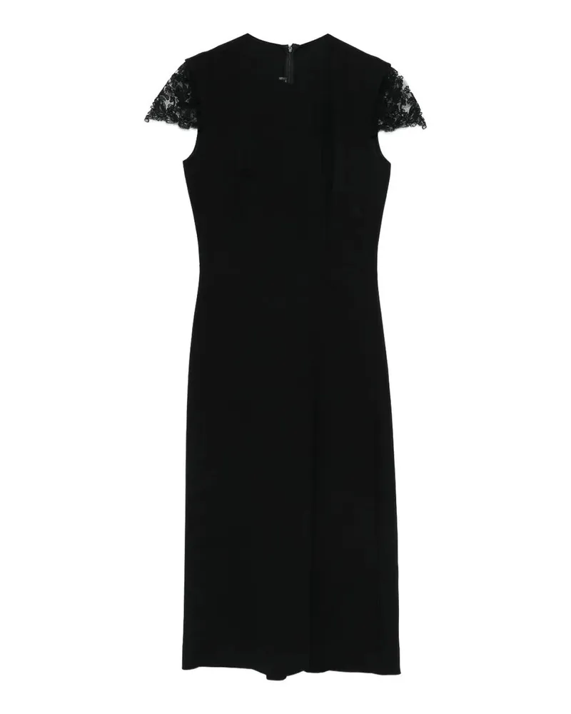 Ermanno Scervino Knielanges Kleid - Schwarz Schwarz